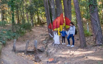 Bosc pintat de Poblet, ruta fácil para hacer con niños en Tarragona