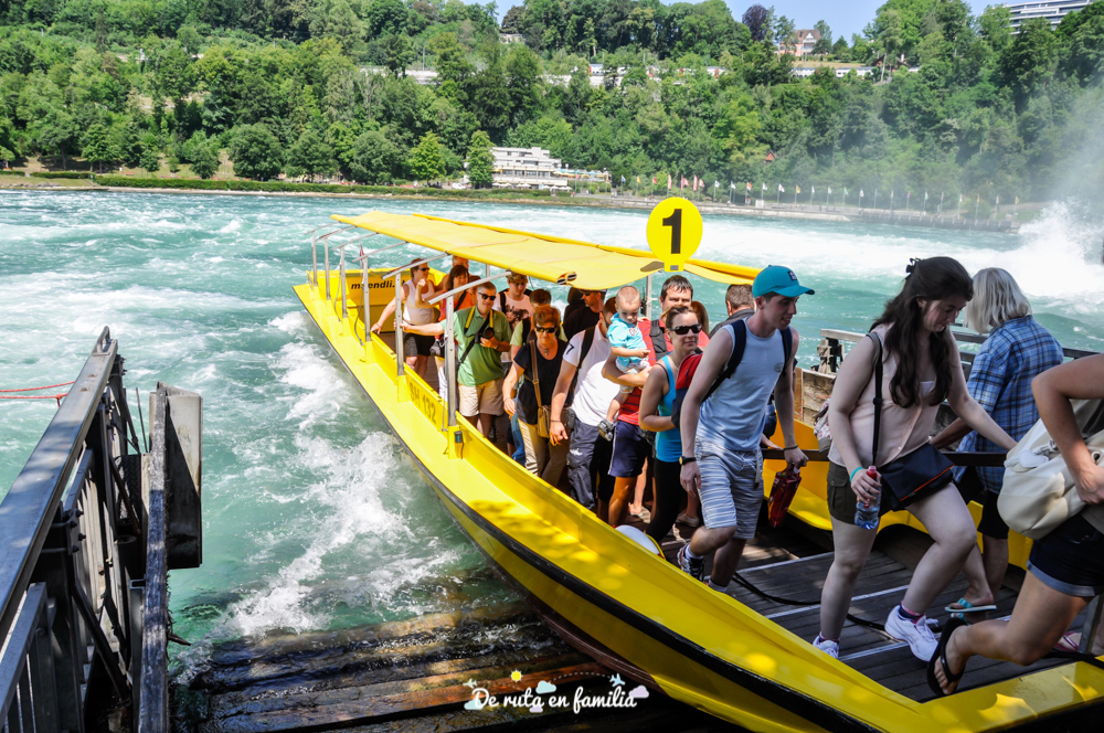 Visitar las cataratas del Rin