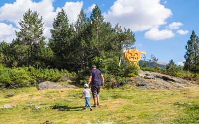 Encuentra el tamarro. Actividad para hacer en Andorra con niños