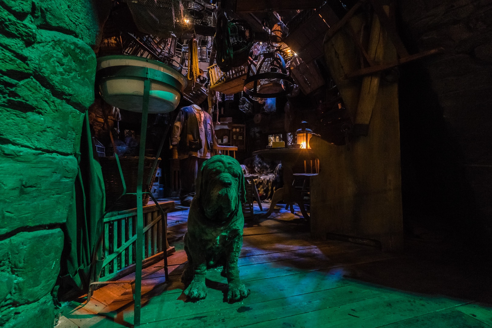 Cabana d'en Hagrid. Estudis de Harry Potter a Londres