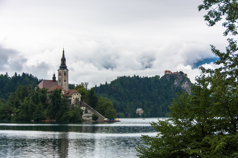 Lago Bled en Eslovenia