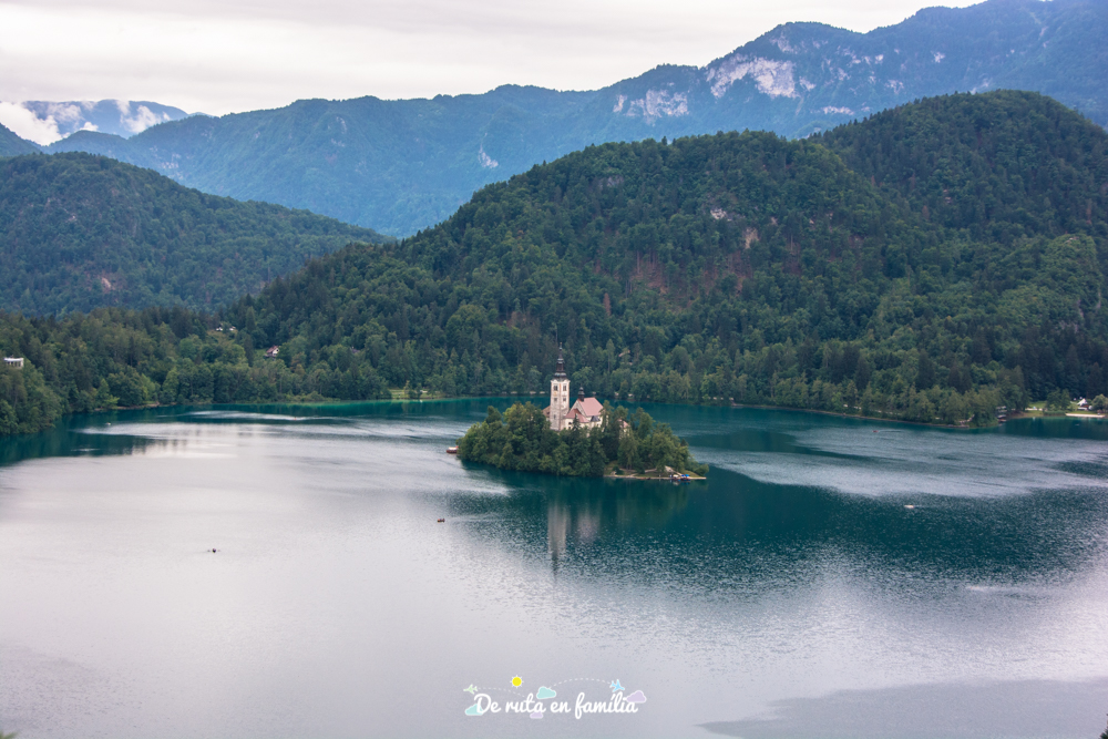 Lago Bled en Eslovenia
