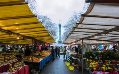 Escapada a París. Paseando por el mercado de la Bastilla
