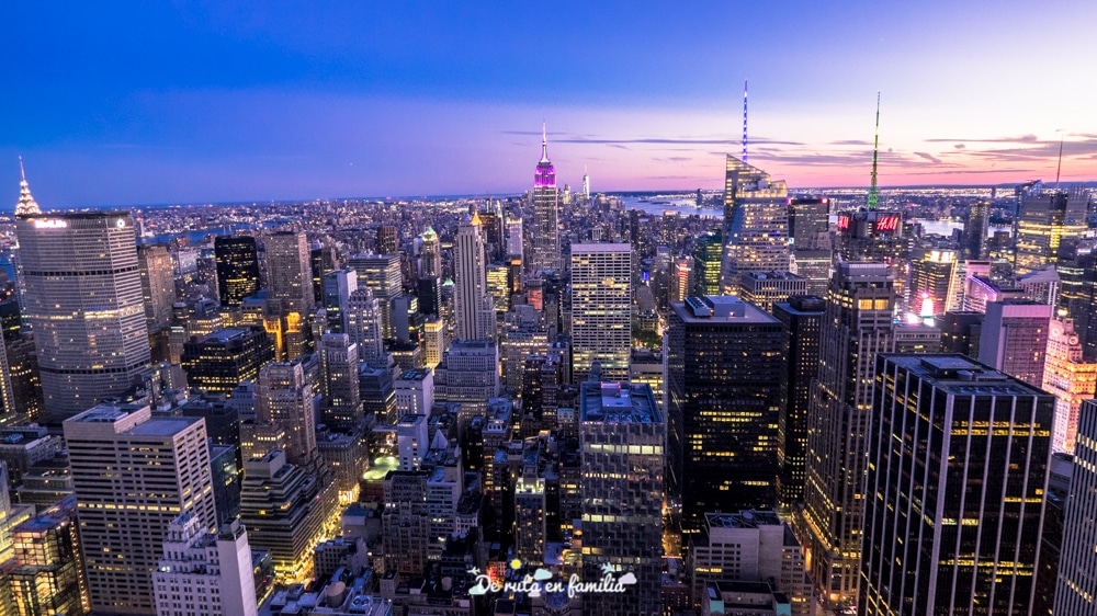 Nueva york en 5 días. Top of the Rock