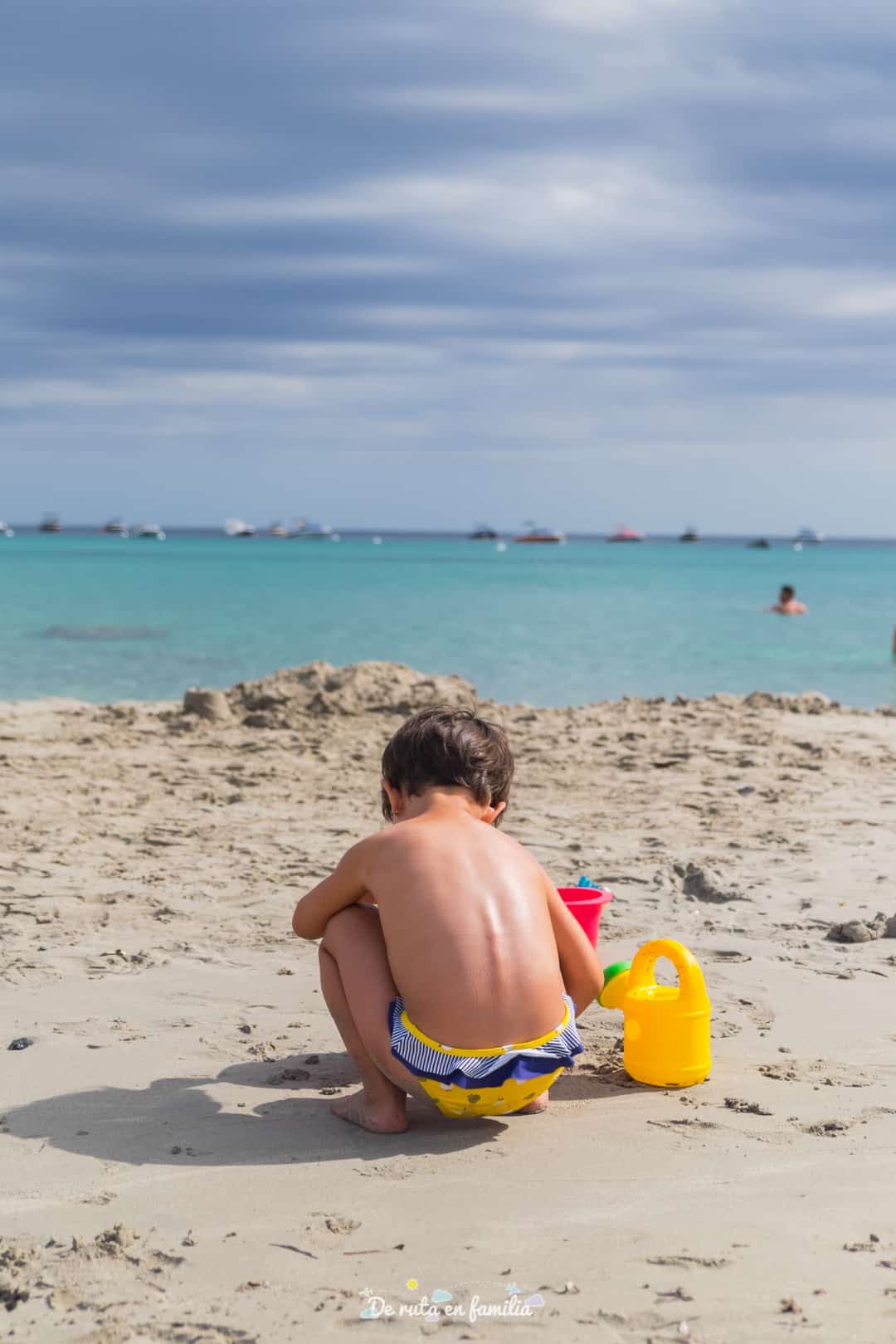 playas de menorca con niños