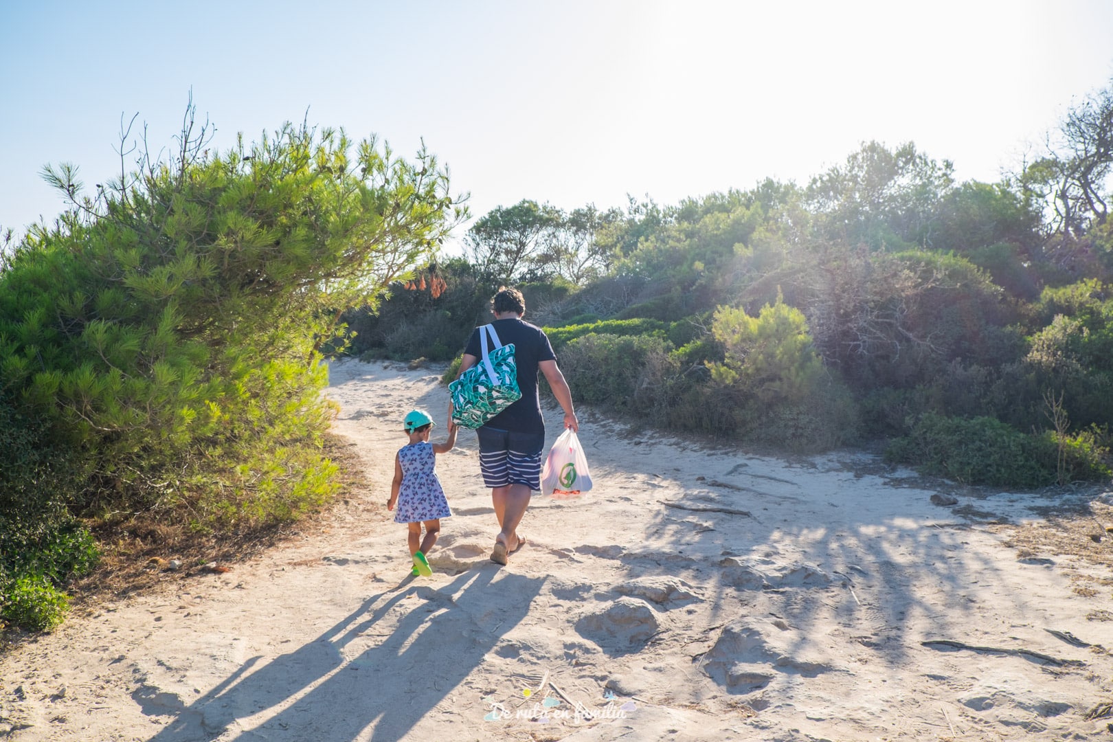 playas de menorca con niños