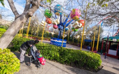 Nuestra experiencia visitando PortAventura con un bebé de 20 meses por Navidad