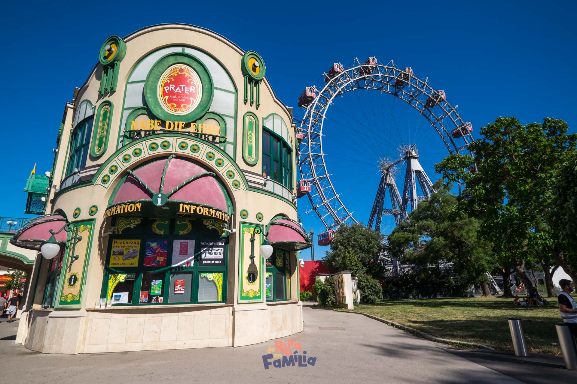 Parque de atracciones Prater de Viena