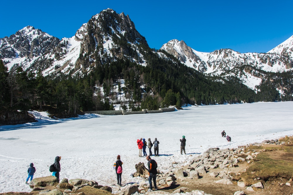 excursión hasta el Estany de Sant Maurici