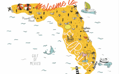 Preparativos de una ruta por Florida de 12 días viajando con un bebé de 21 meses