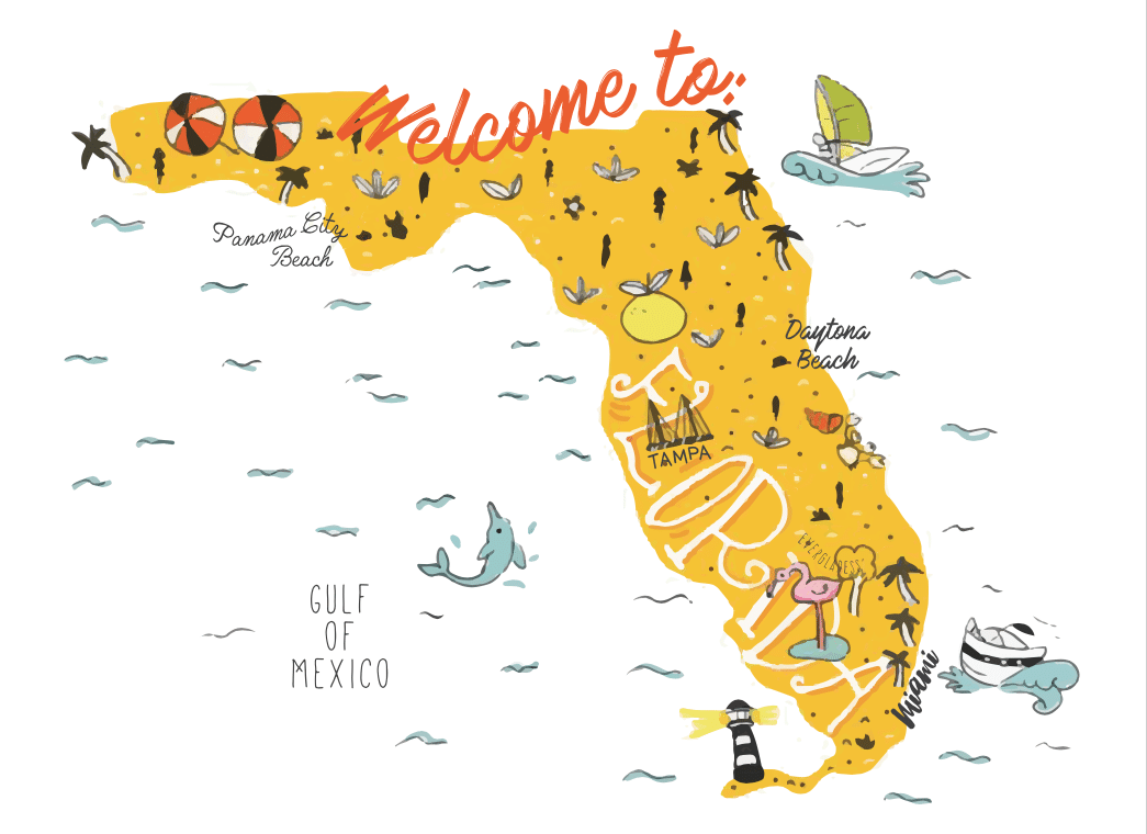 ruta por Florida de 12 días viajando con un bebé de 21 meses