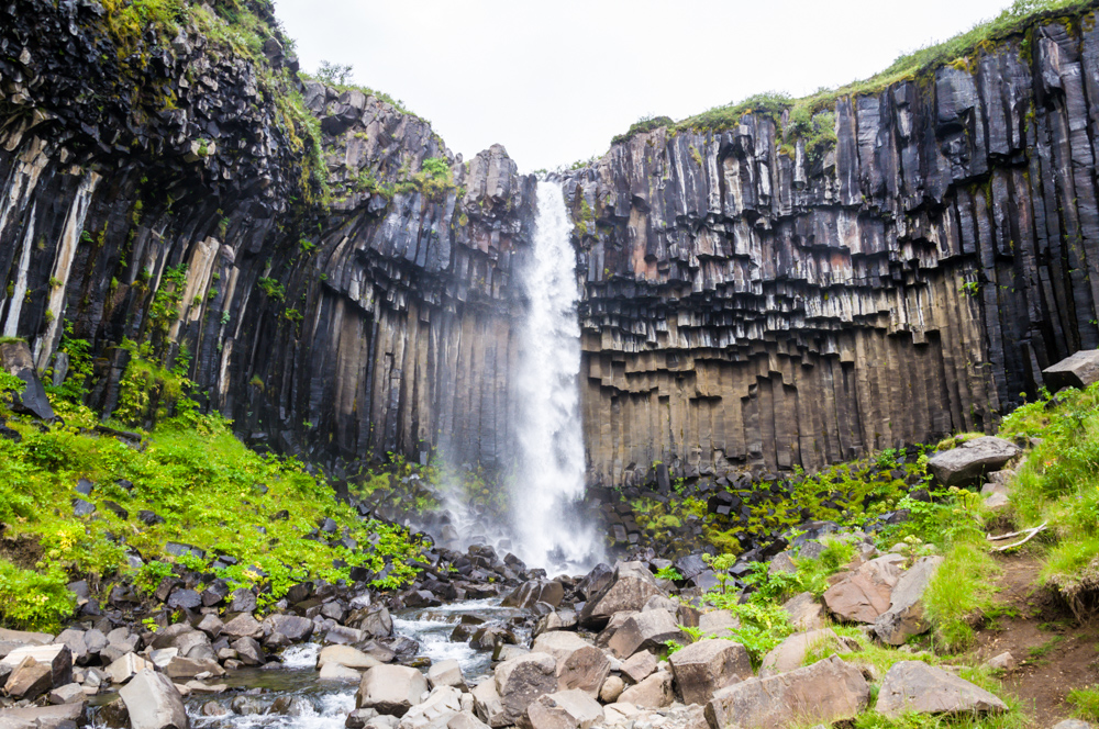 cascada Svartifoss