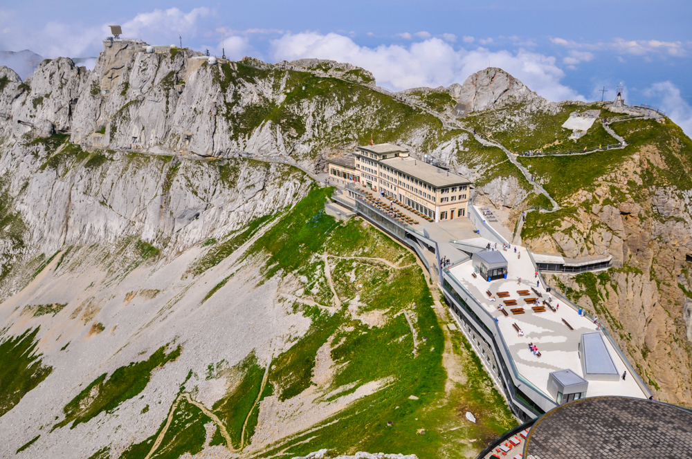 subida al monte pilatus desde Lucerna