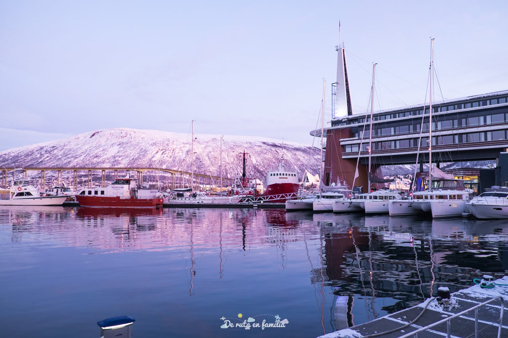 Como ir del aeropuerto de Tromsø el centro