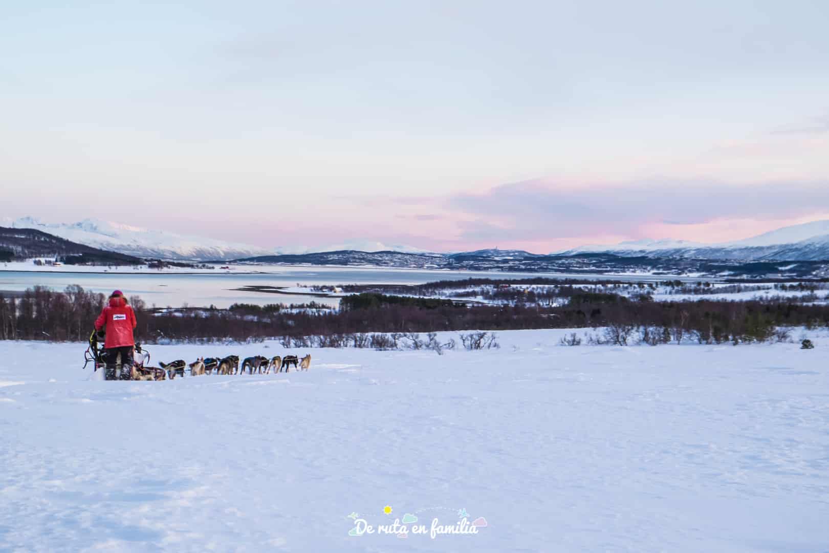 trineo de perros en Tromso