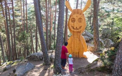 Encuentra el tamarro. Actividad para hacer en Andorra con niños