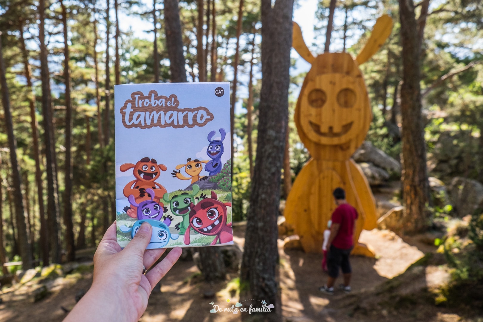 Troba el tamarro. Andorra amb nens
