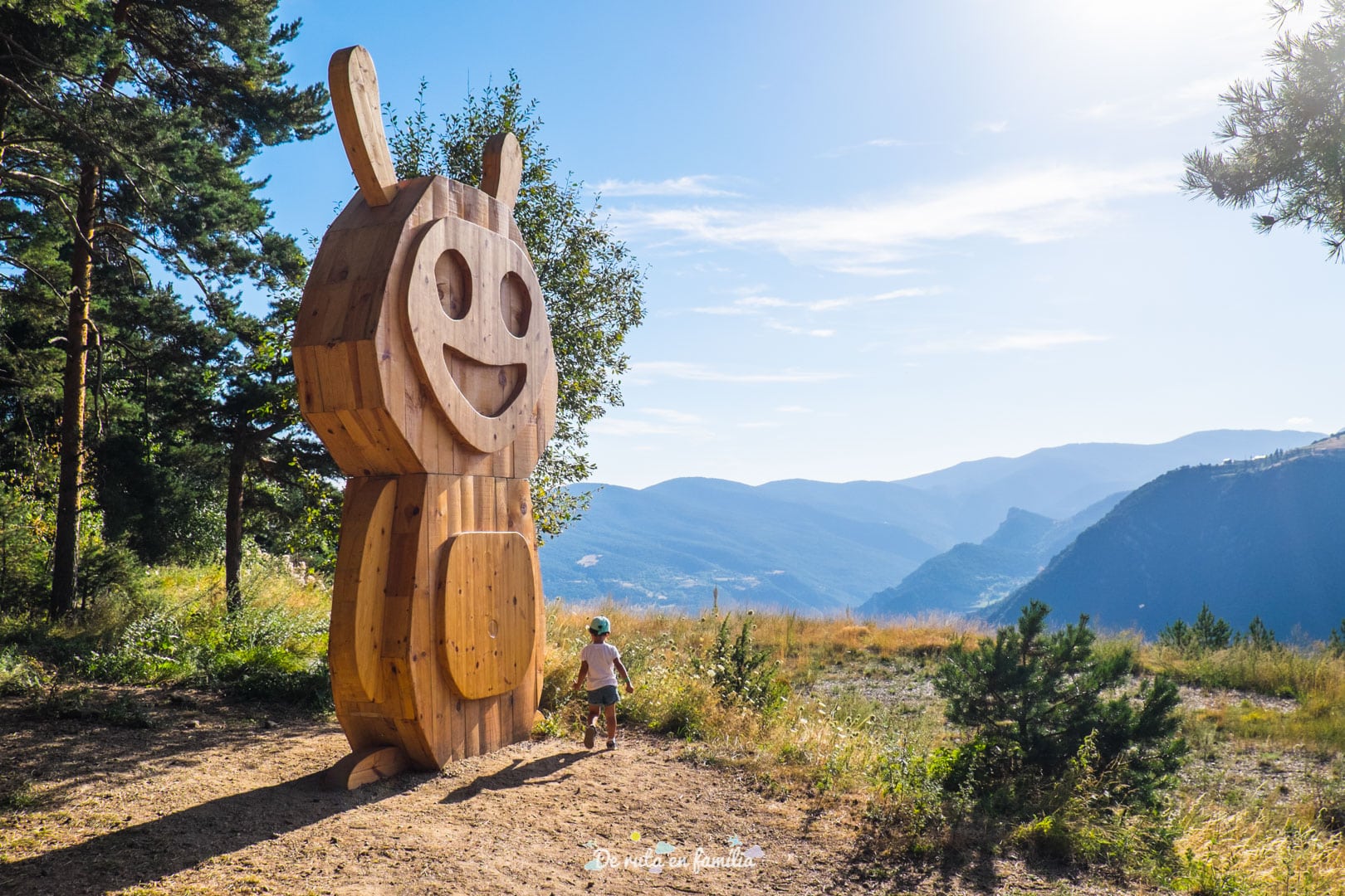 Troba el tamarro. Andorra amb nens