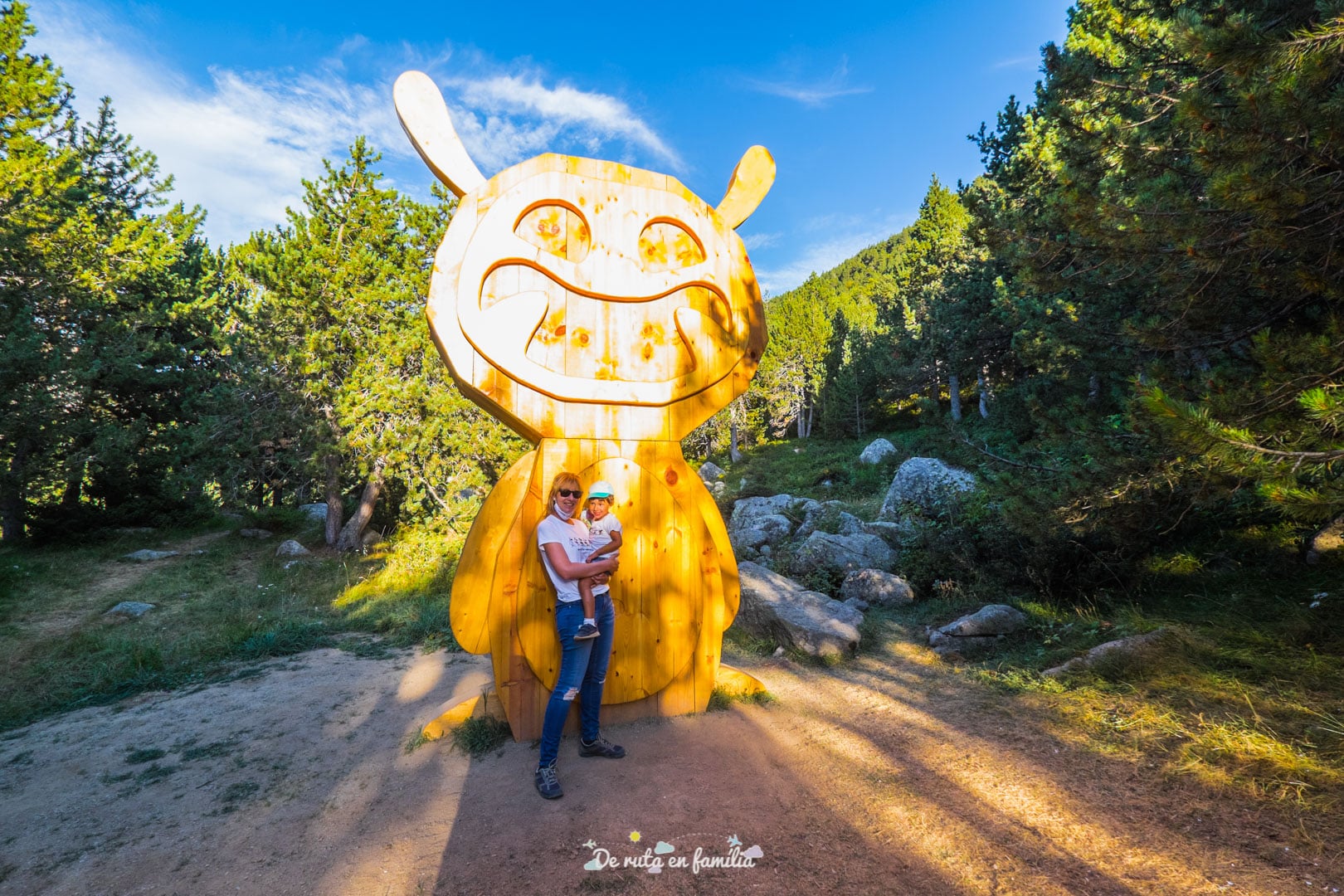 Troba el tamarro. Andorra amb nens