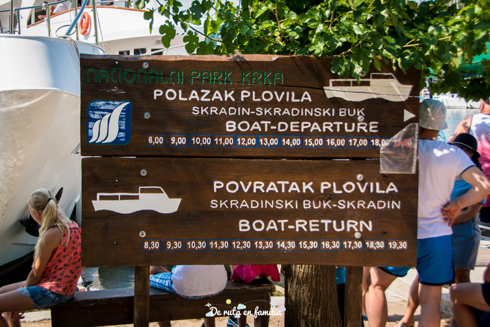 Parque Nacional de Krka en Croacia