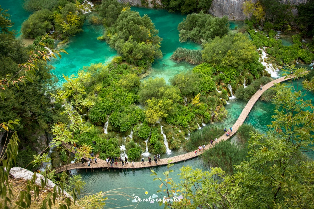 Parque Nacional de los Lagos de Plitvice en Croacia
