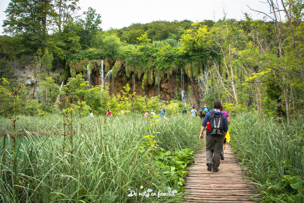 Parque Nacional de los Lagos de Plitvice en Croacia